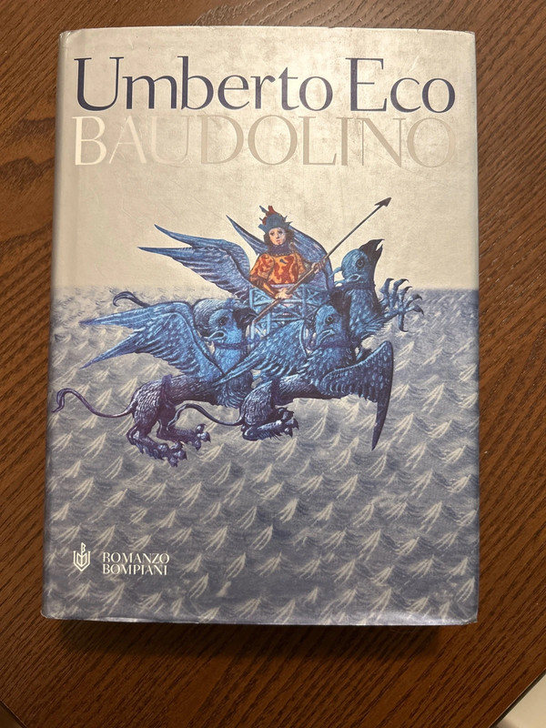 Baudolino Umberto eco prima edizione novembre  2000