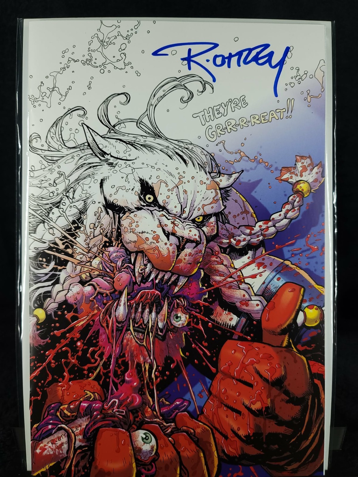 Invincible #19 NYCC Foil variante colore parziale Battle Beast
