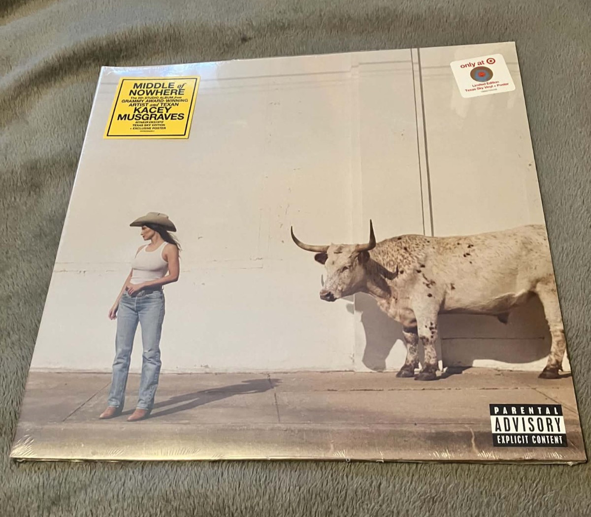 Kacey Musgraves Middle of Nowhere Texas Sky Color Vinyl LP + Poster Target Only