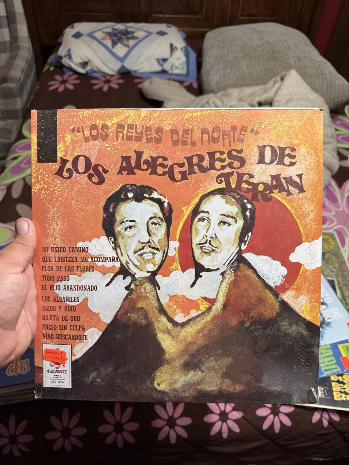 LOS ALEGRES DE TERAN VINILO NUEVO Y SELLADO