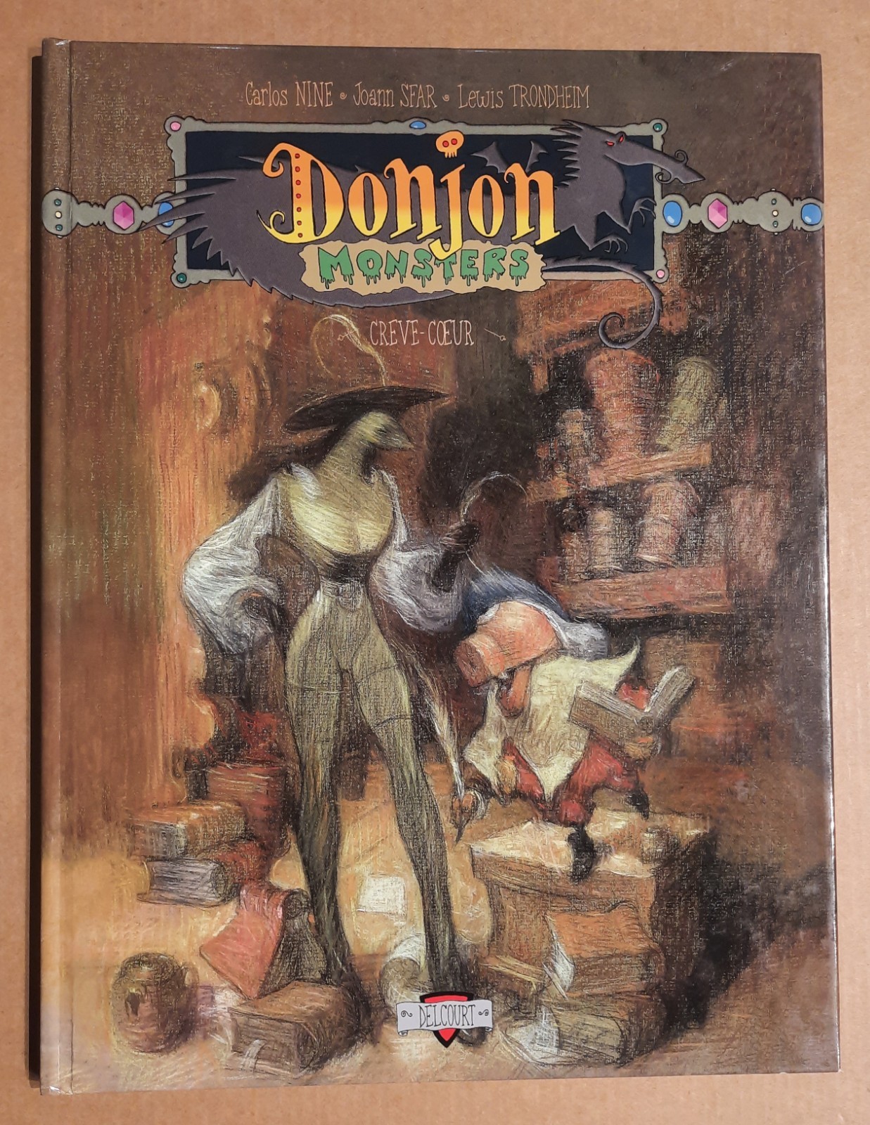 DONJON MONSTERS tome 8 Crève-coeur EO Sfar Trondheim Nine ETAT proche NEUF