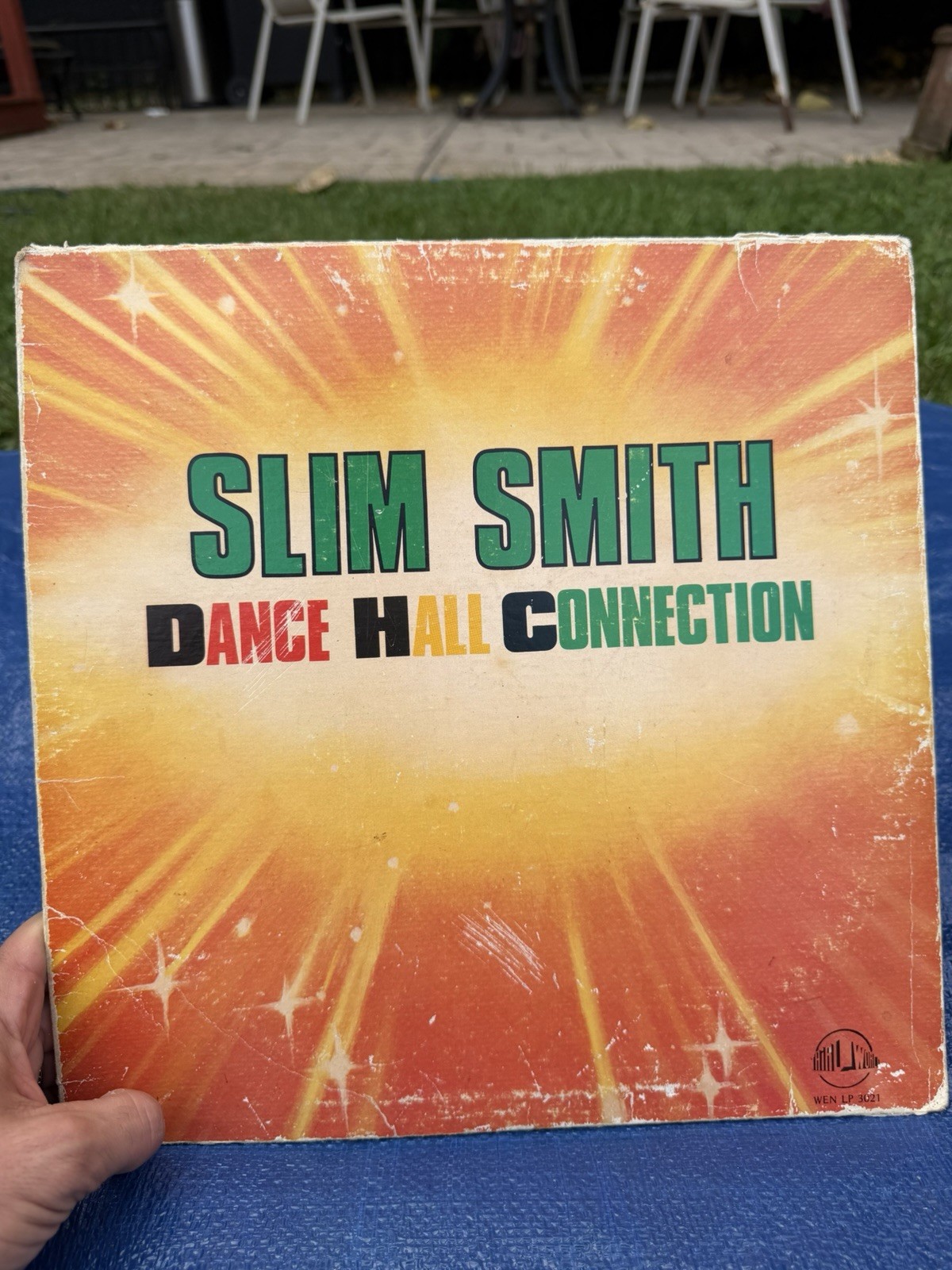 Slim Smith – Dance Hall Connection 12" Vinyl LP Reggae WEN LP 3021