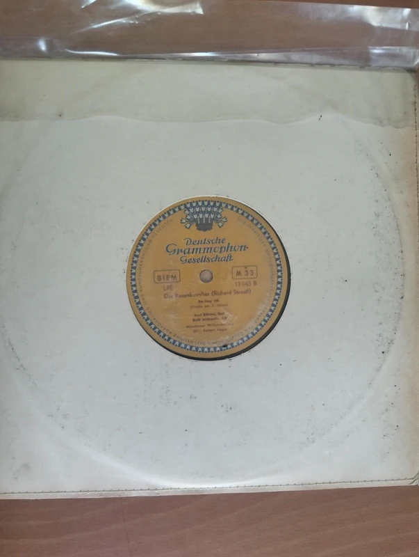 Vinile 10" R. Strauss - Der Rosenkavalier LPE Deutsche Grammophon