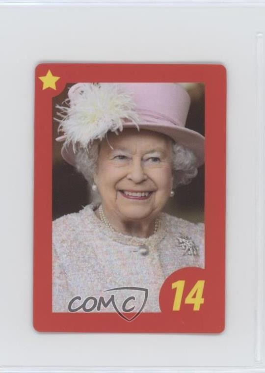 2021 Paladone Celebrity Who Is It? Red Border Queen Elizabeth II #14 0kb5