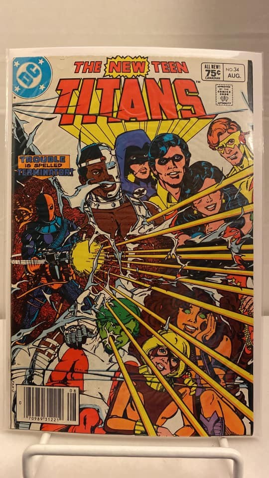 28522: DC COMICS NEW TEEN TITANS #34 fine più grado
