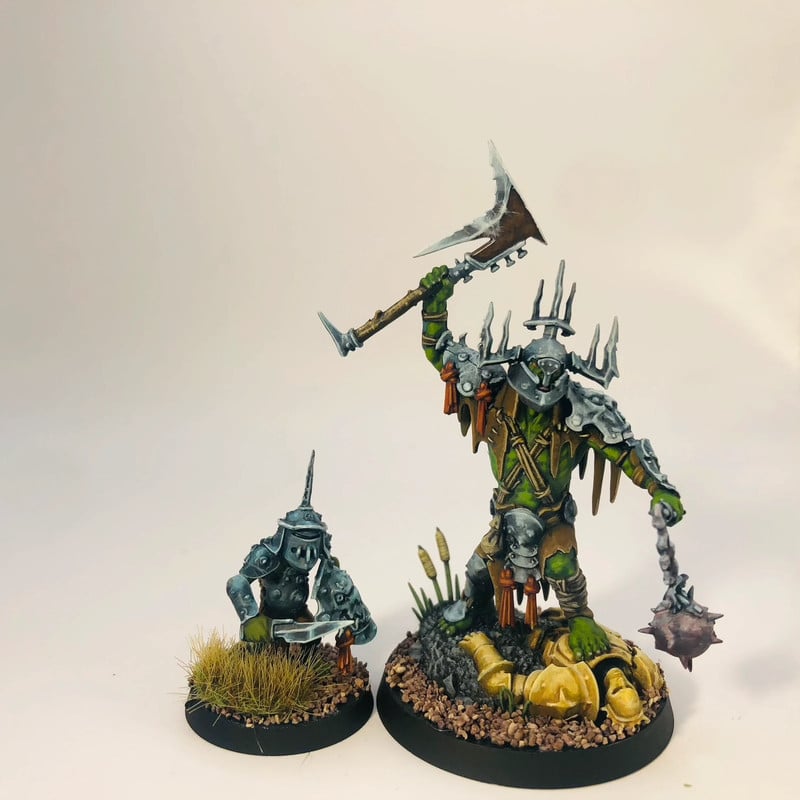 Warhammer figurine Orruk