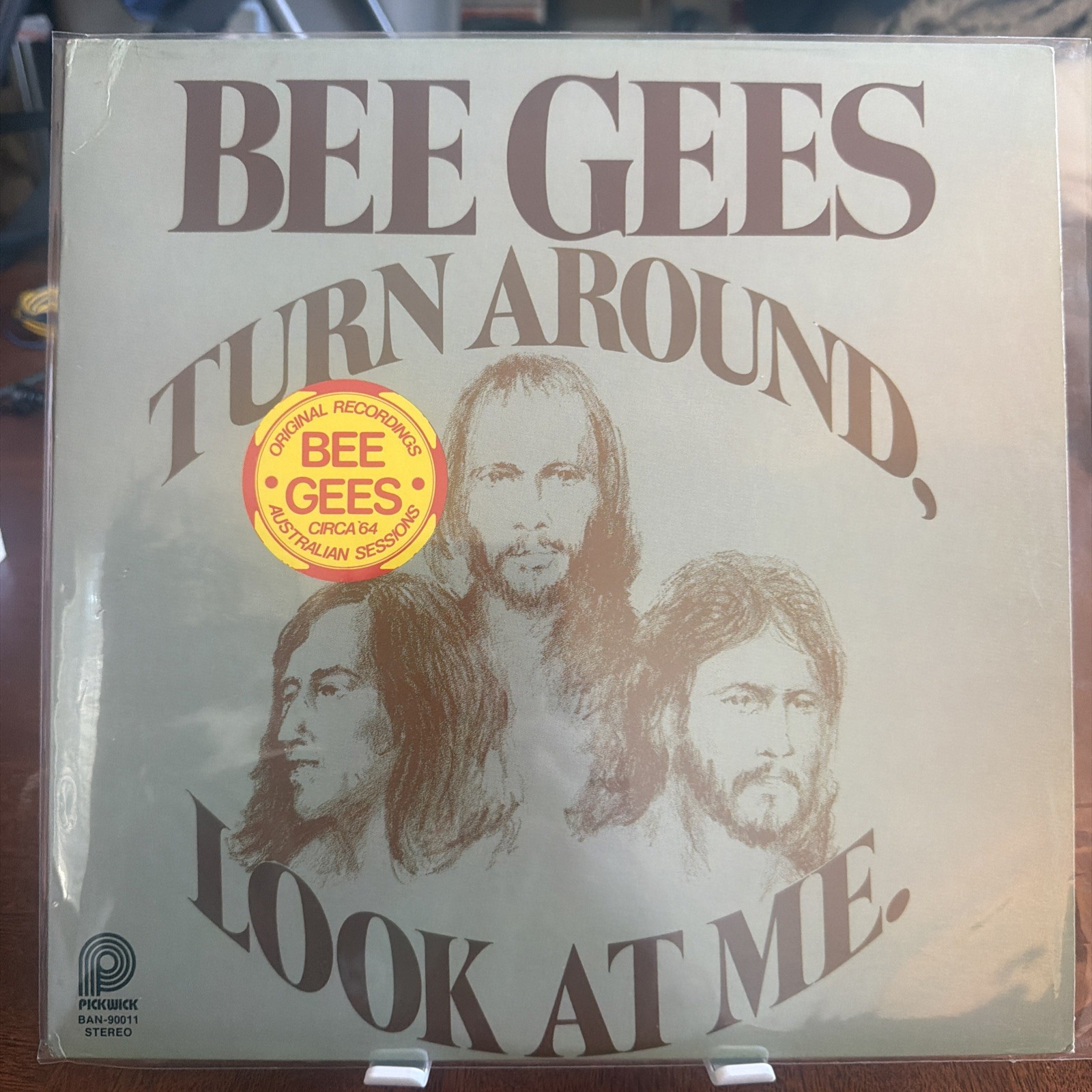 Turn Around Look At Me LP Record Bee Gees Vinyl 33 RPM