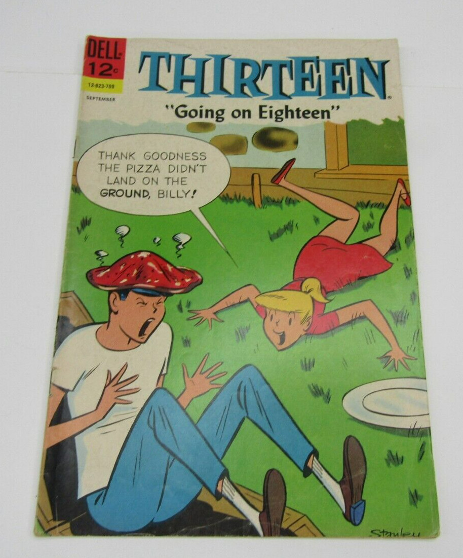 Vintage Dell Comics Tredici Going On Eighteen #24 1967