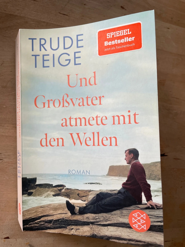 Roman Und Großvater atmete mit den Wellen