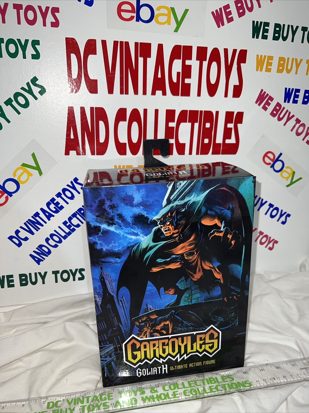 Modellino NECA Disney Ultimate Gargoyles Golia autentico 🔥