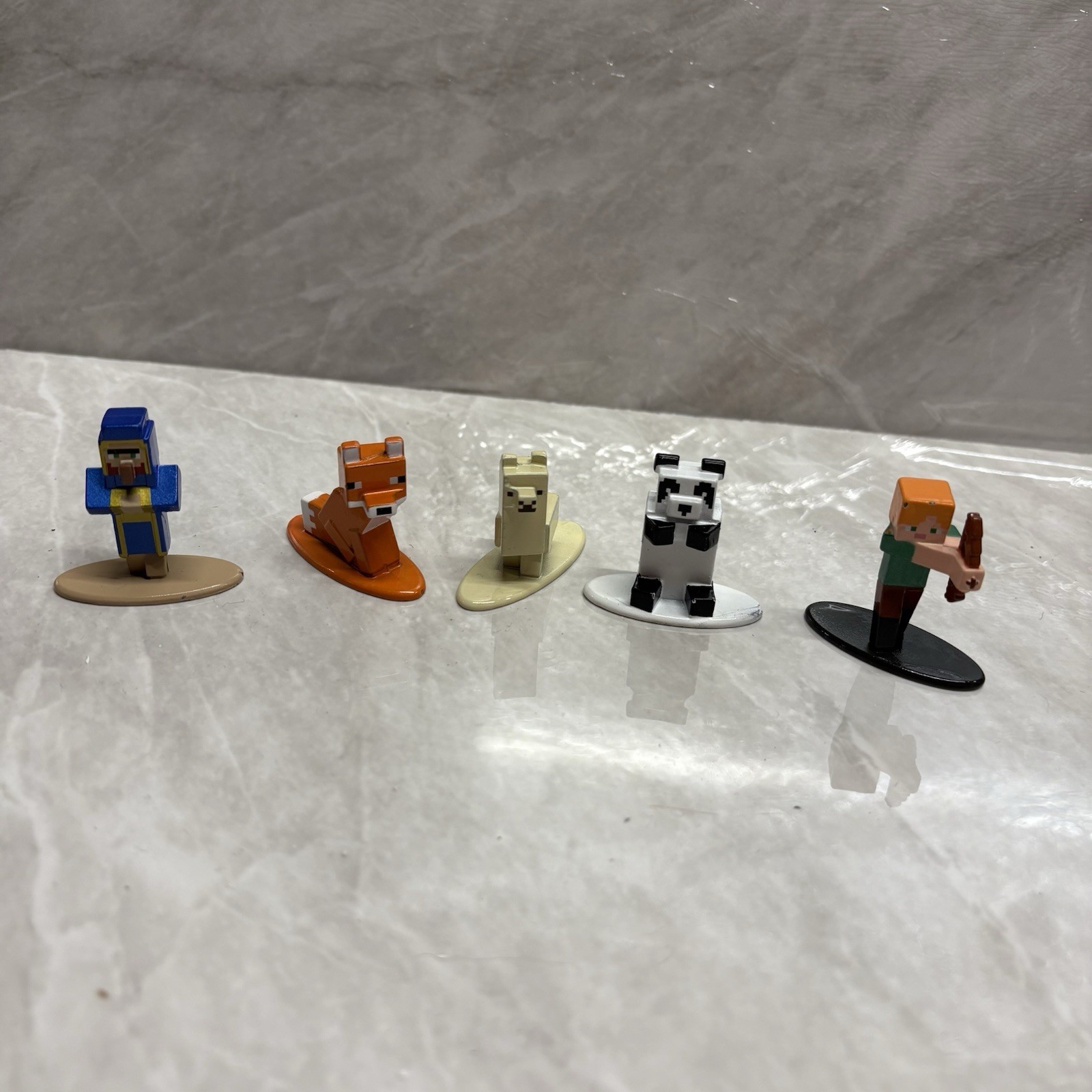 Minecraft Nano Metalfigs Bundle Of 5