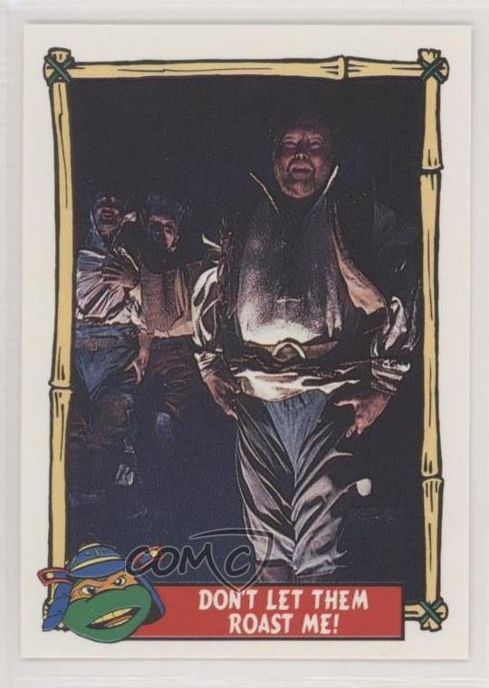 1992 Topps Teenage Mutant Ninja Turtles III (film) Non lasciarmi arrostire! 3c7