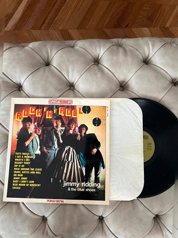 Jimmy Ridding & the blue Shoes - rock 'n' Roll – LP