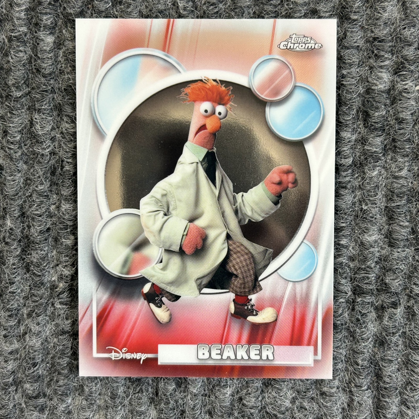 Topps Chrome Disney 2026 Beaker Holo Foil Trading Card