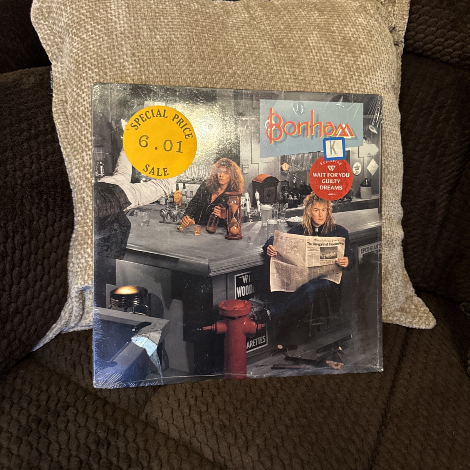 Bonhom The Disregard Of Timekeeping Vinyl Lp Record Sealed OG 1989 Hype Sticker