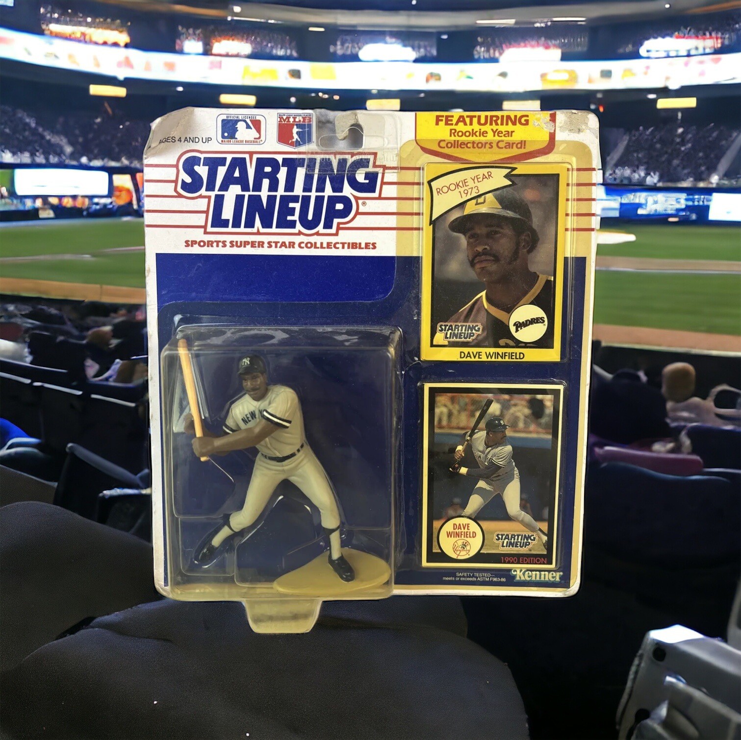 Starting Lineup Dave Winfield Figurina 1989 Kennar MLB Vintage