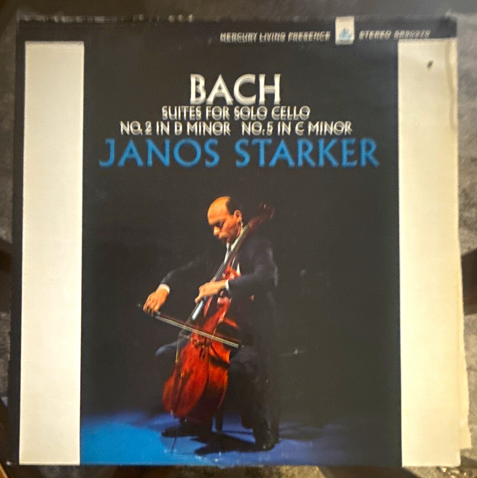 Mercury Living Presence Bach Cello Suites Nos. 2 - Vinyl Record