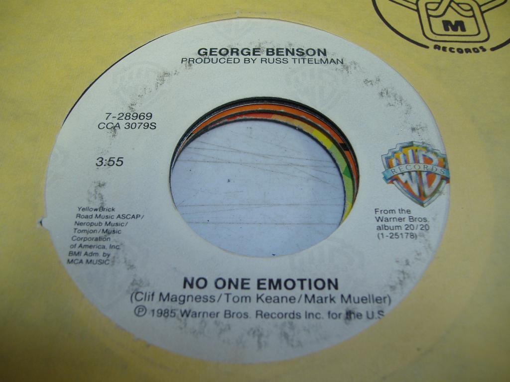 Soul 45 GEORGE BENSON - No One Emotion / New Day Su WB
