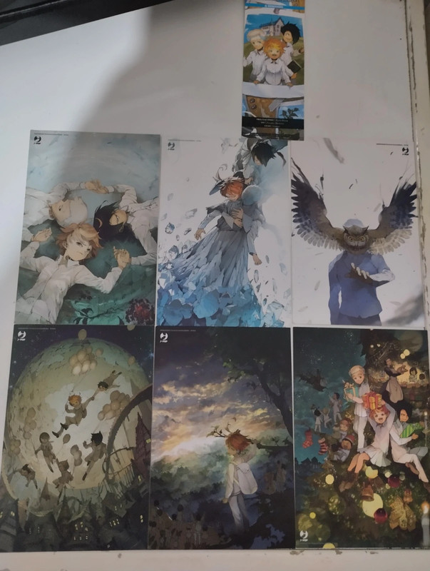 The Promised Neverland cartoline
