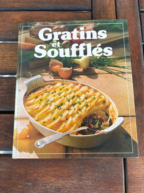 Livre de cuisine gratin et soufflé