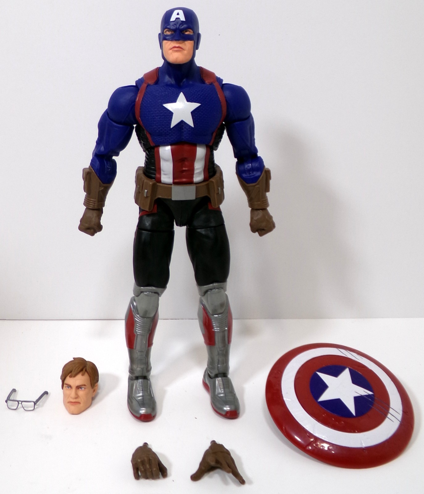 Marvel Legends MTG Super Heroes Captain America 6" Figure Only Complete Hasbro