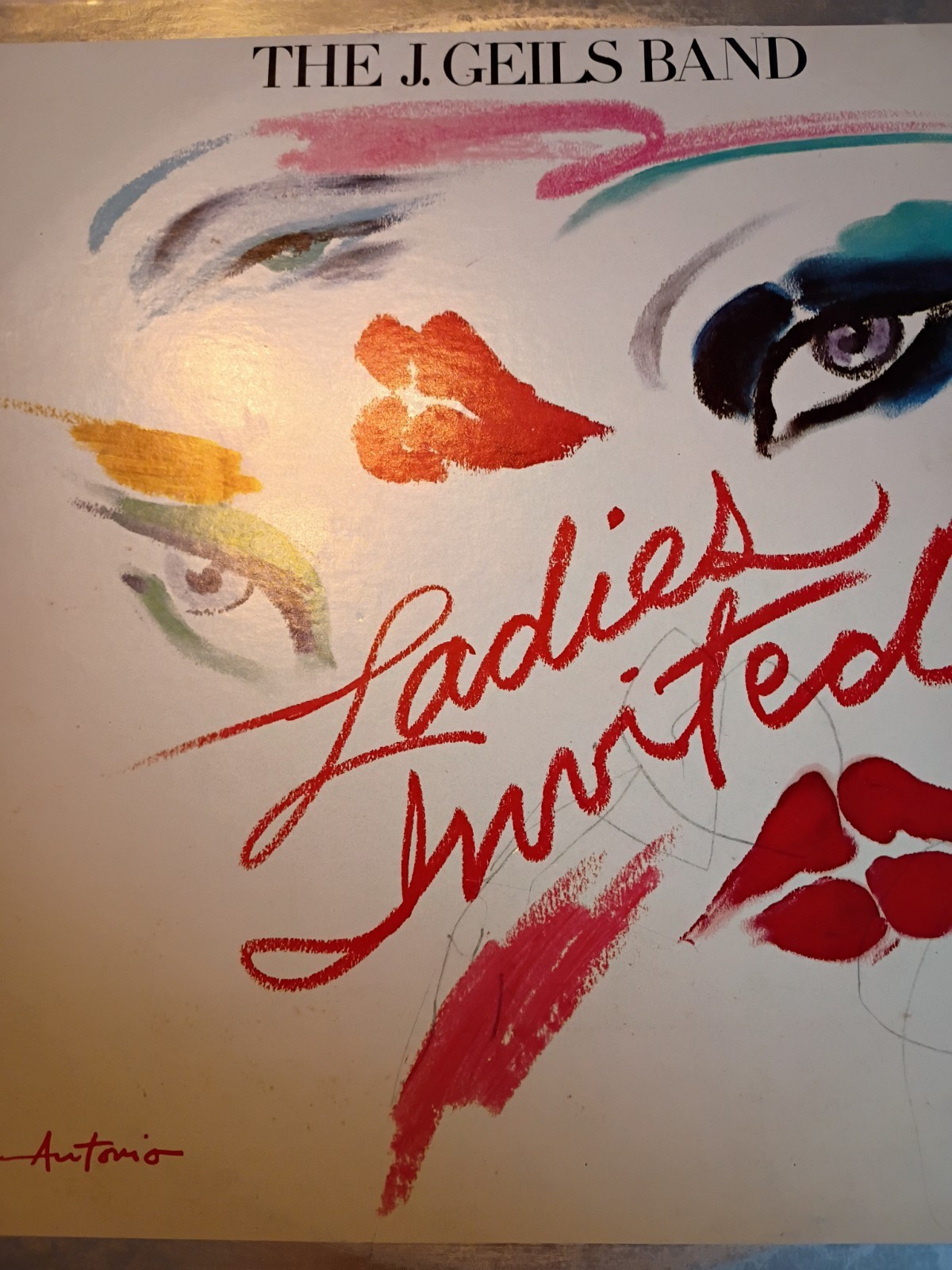 The J. Geils Band - Ladies Invited LP (Atlantic SD 7286) Presswell Pressing 1973