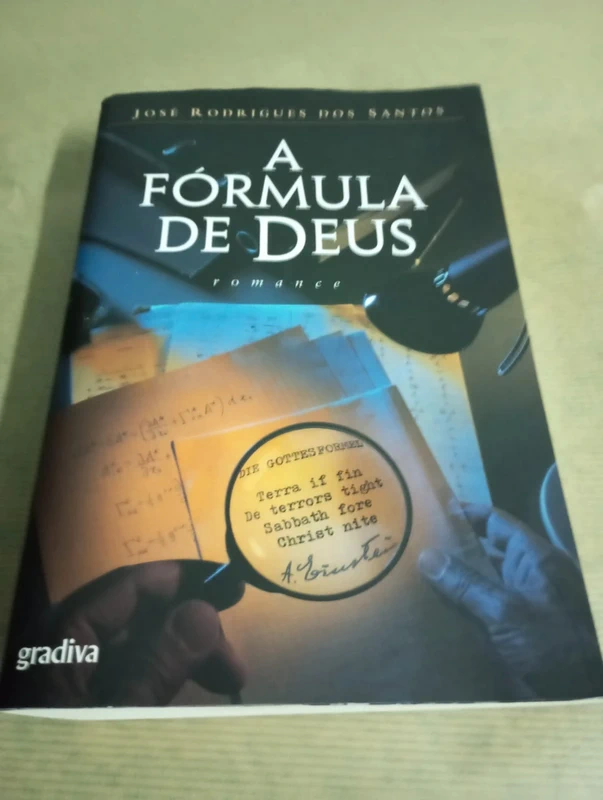Livro a fórmula de Deus