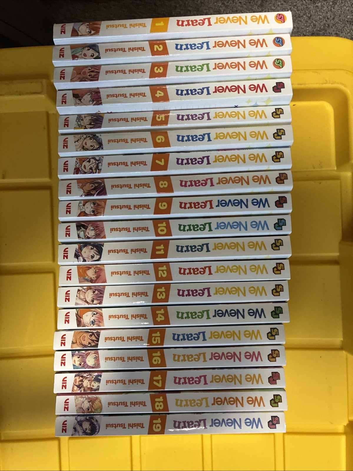 Non impariamo mai manga inglese 1-19