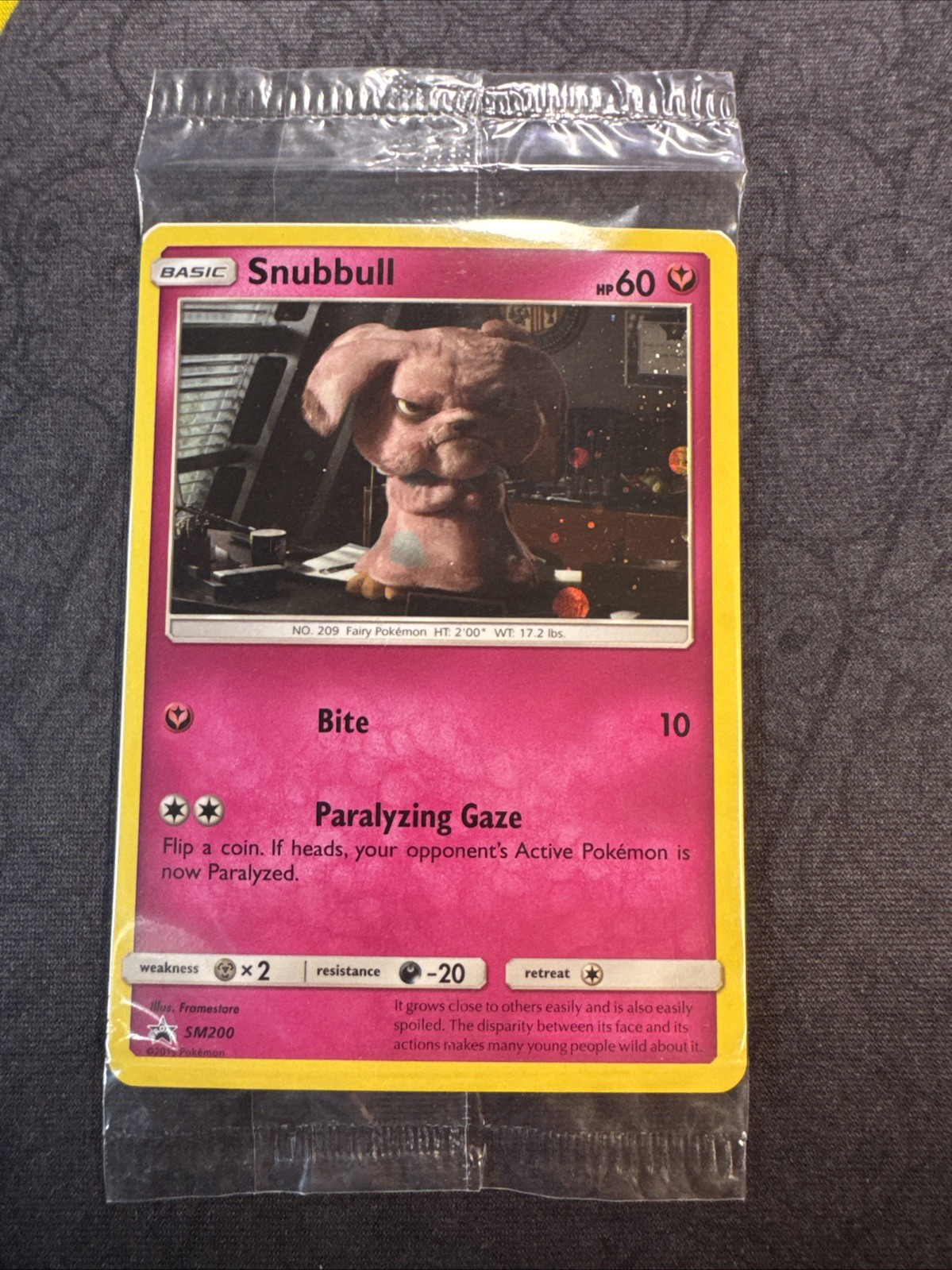 Snubbull - (Promo Evento In Negozio) SM200 Sm Holo Pokemon BM
