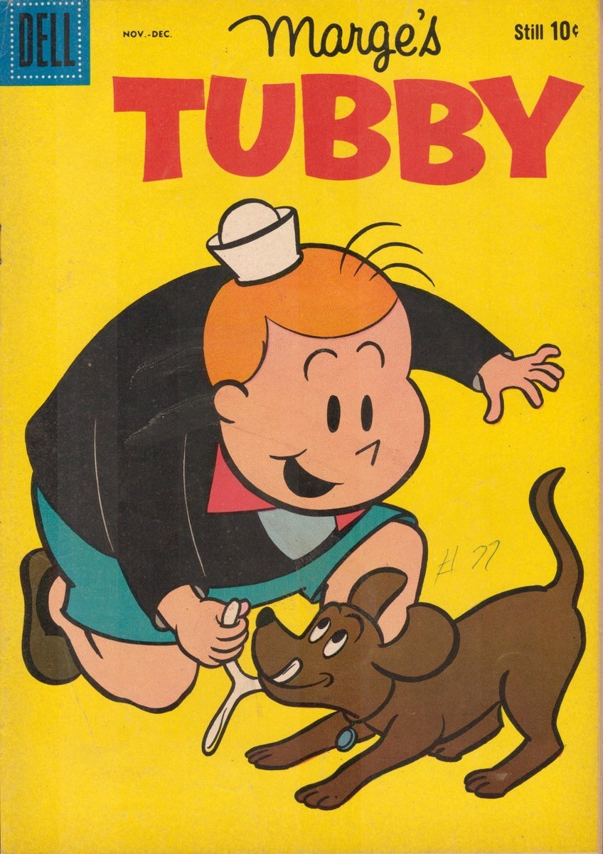 54077: DELL COMICS MARGE'S TUBBY #37 fine più grado