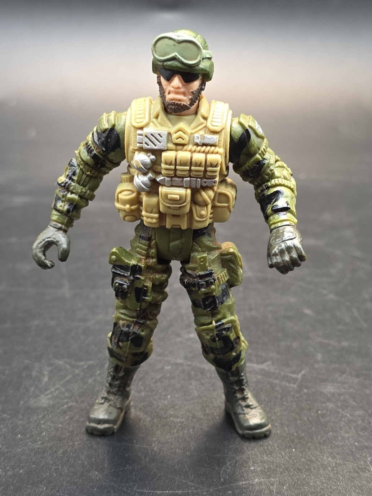 Chap Mei Military Soldier Action Figures 4" Posable - VGC