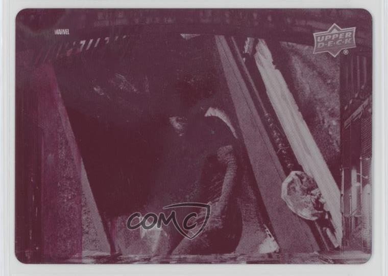 Piatto stampa Marvel Daredevil Seasons 1 e 2 2018 magenta 1/1 The Dumpster p1l