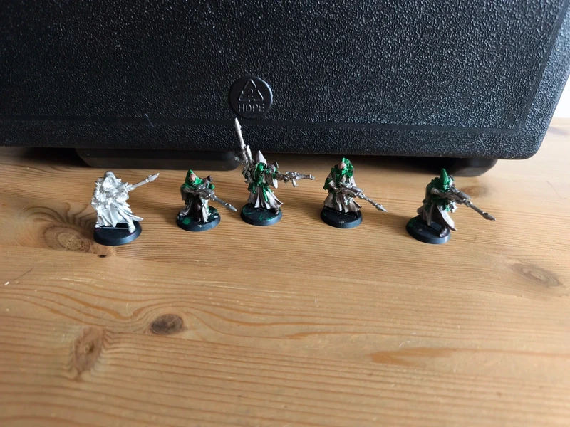 Warhammer 40k - Escouade de 5 Rangers Eldars / Aeldari Métal