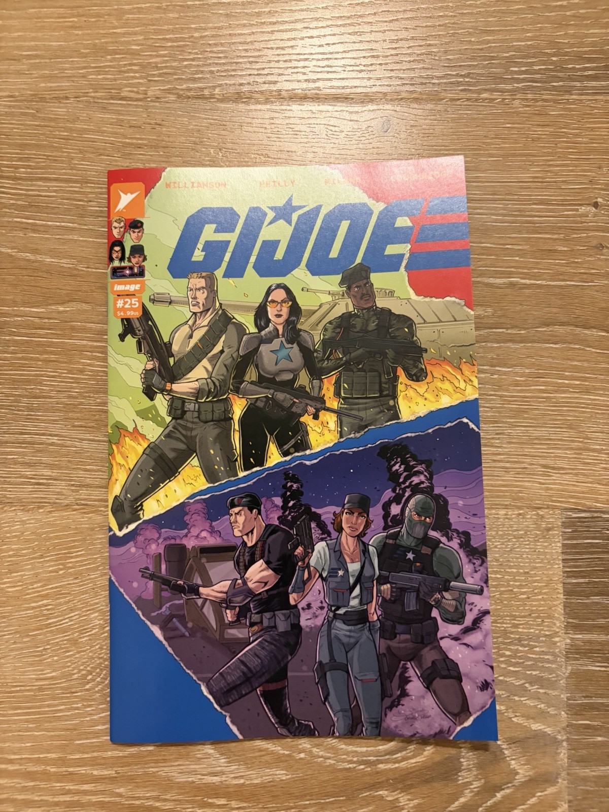 GI JOE #25 GEORGE VEGA VARIANTE NIGHTFORCE ENERGON UNIVERSE