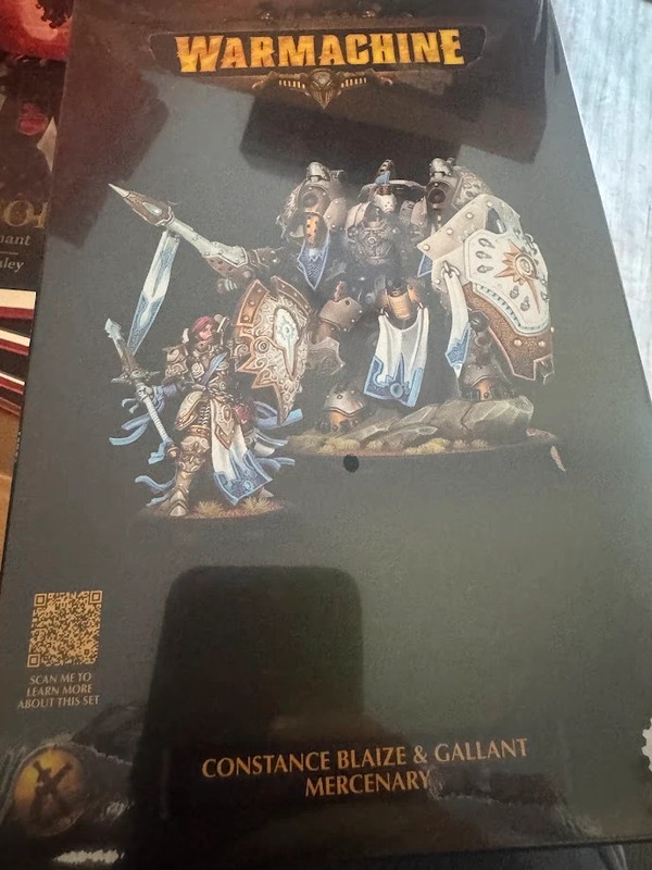 Warmachine: Constance Blaize and Gallant (HIPS)