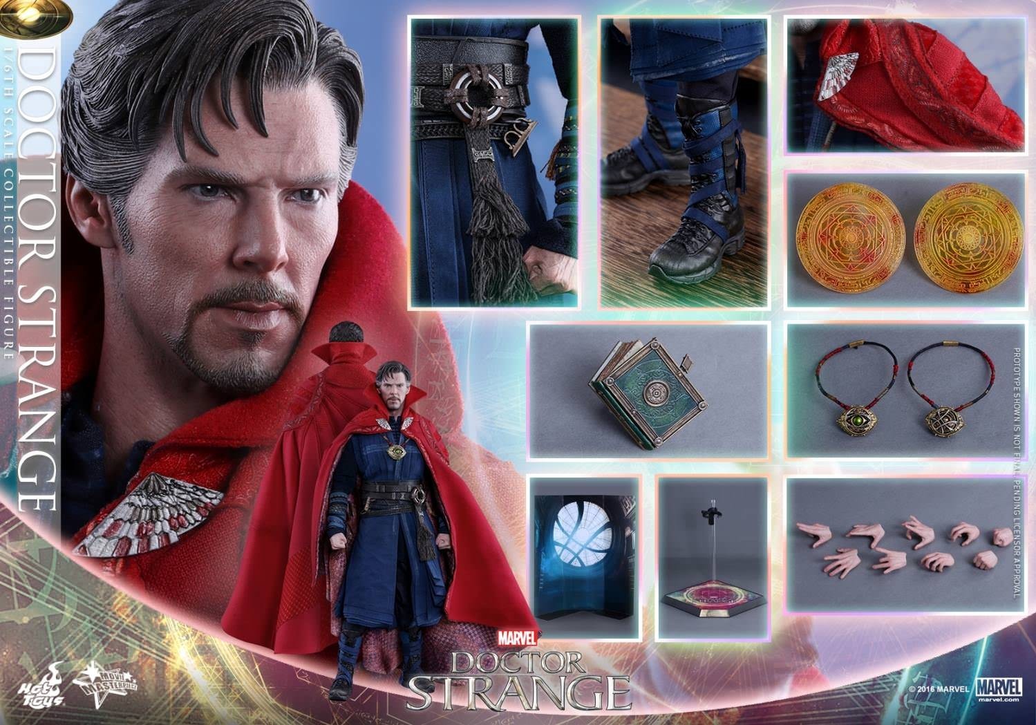 Hot Toys MMS387 Doctor Strange Marvel Avengers 1/6 figurine neuve scellée film