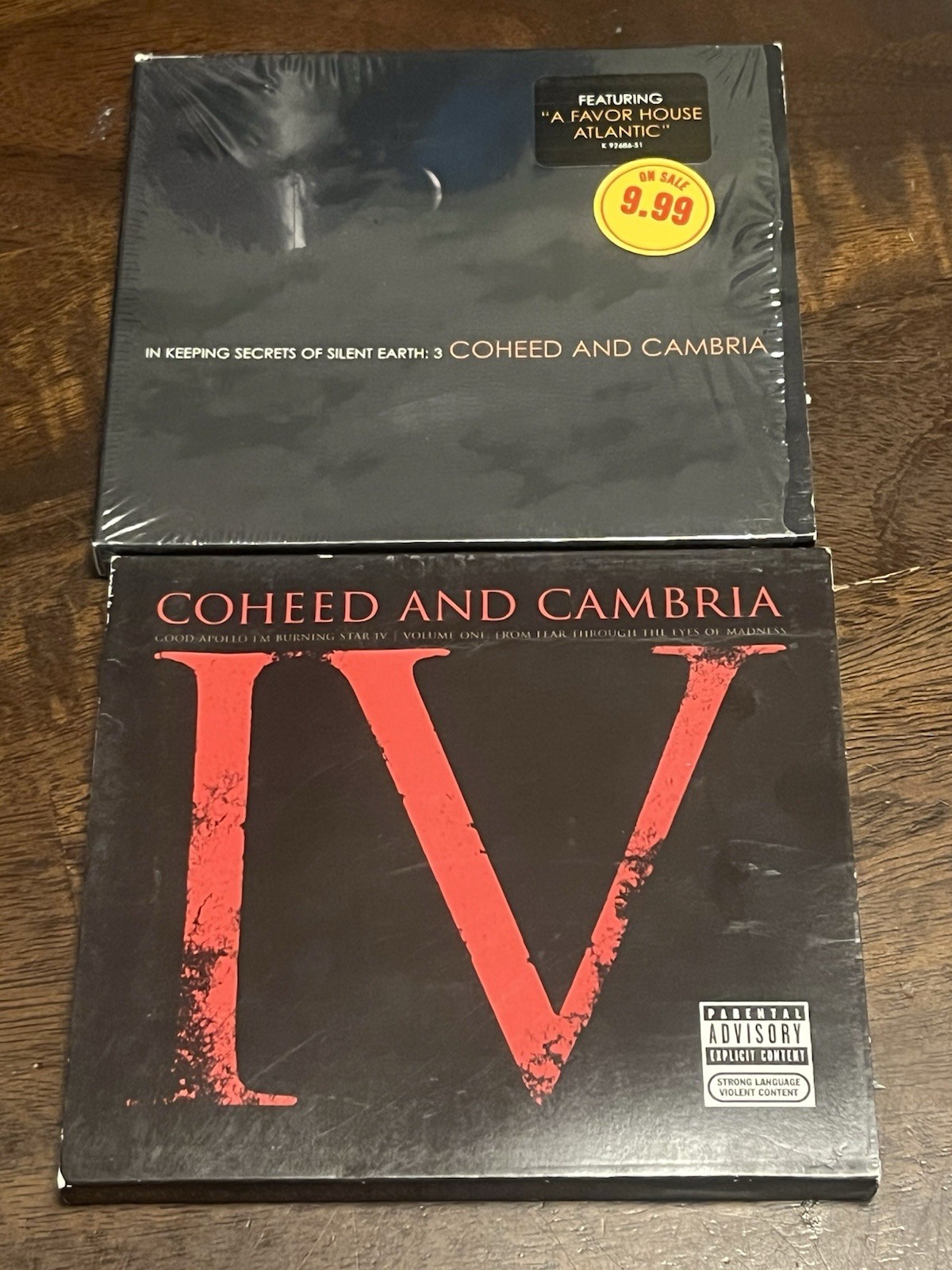 Coheed & Cambria CD Lot (2) Vol. 1-Good Apollo I'm Burning Star IV & 3 Secrets