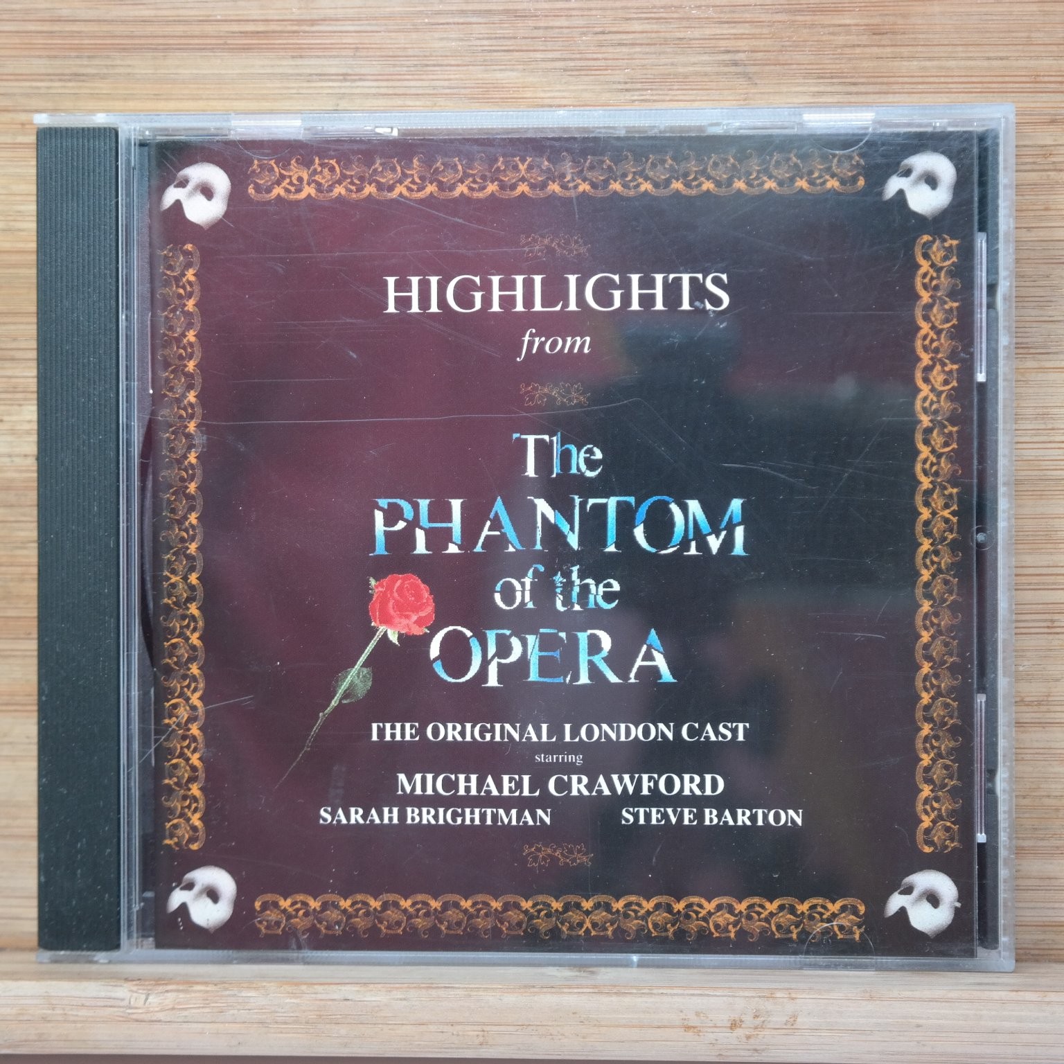 Polydor Highlights from The Phantom of the Opera CD Original London Cast