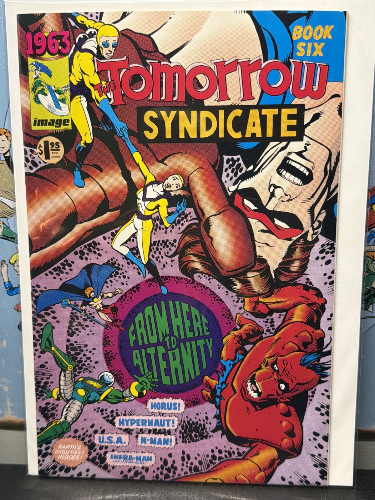 1963 Book #6 Tomorrow Syndicate Here to Eternity Alan Moore 1993 Image Comics VF