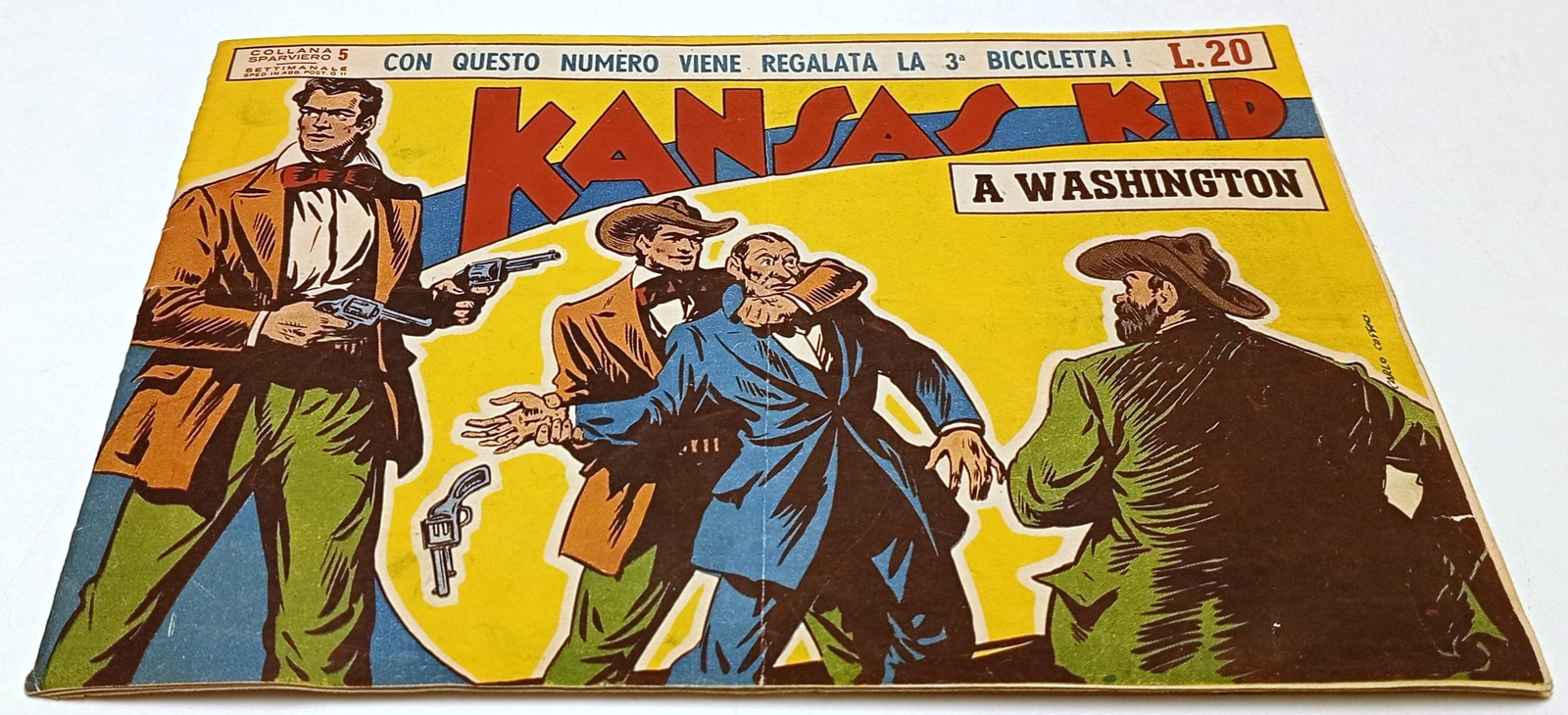 Collana Sparviero n.5 Kansas Kid A Washington - Dardo - 1948 - M26