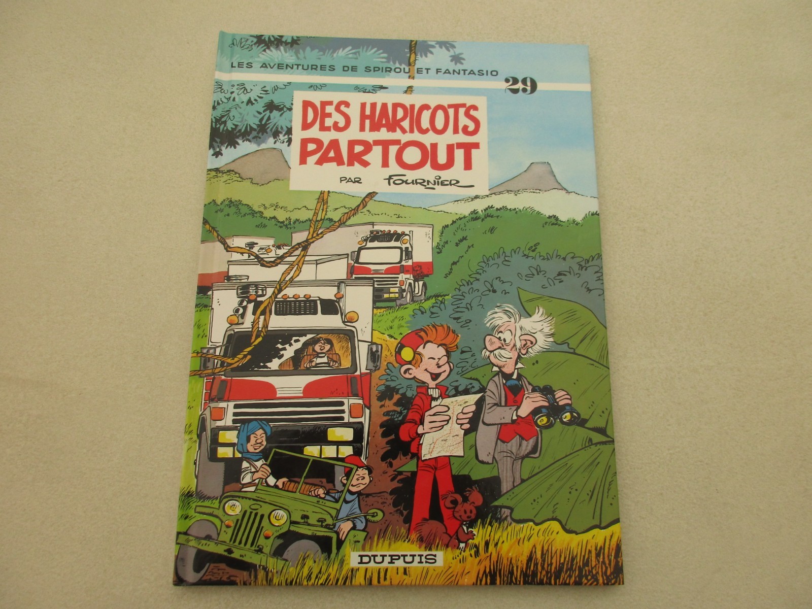 Spirou et Fantasio T 29 TBE Des haricots partout réédition