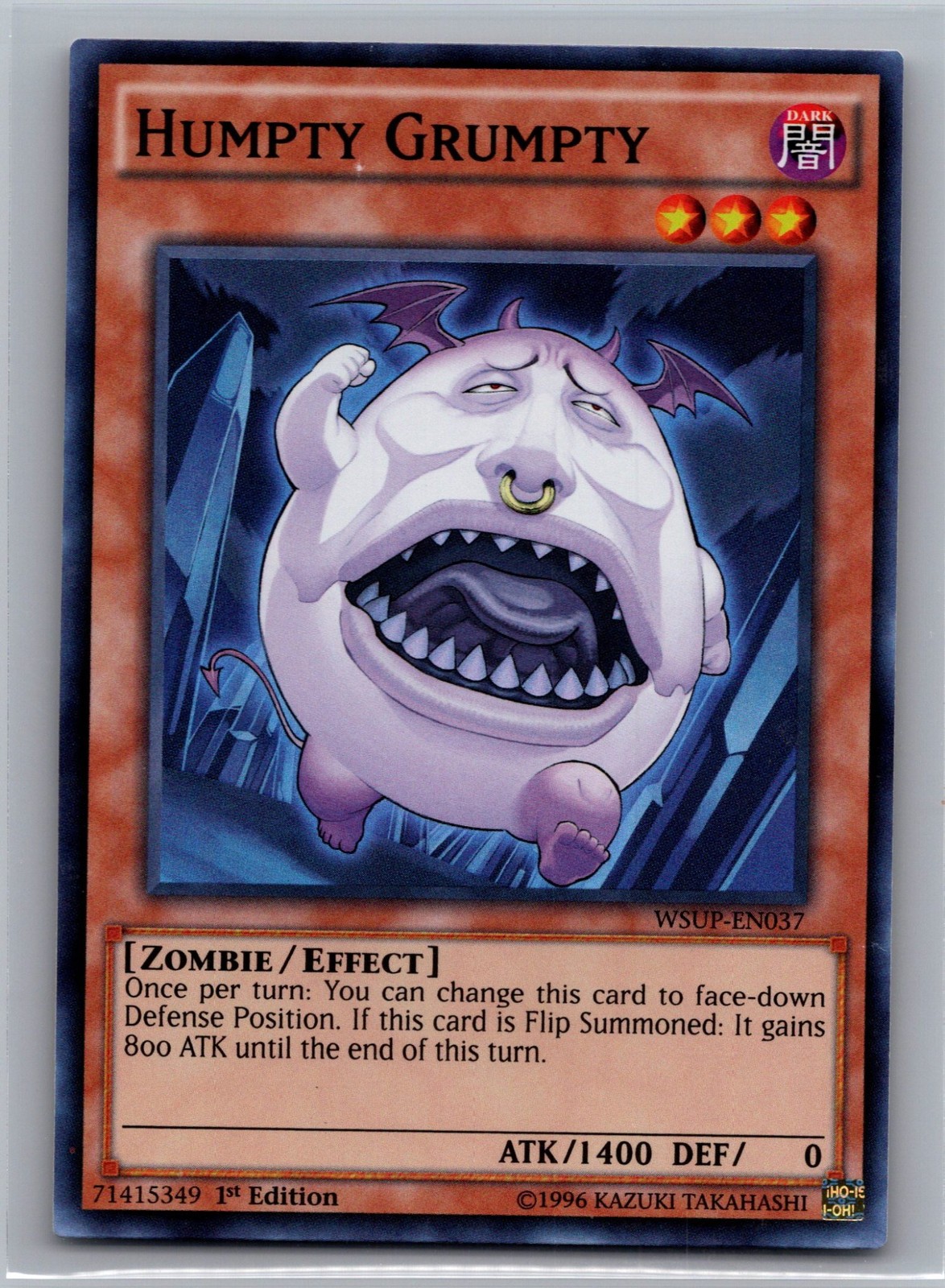 Humpty Grumpty WSUP-EN037 1° Edizione NM