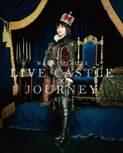NANA MIZUKI LIVE CASTLE x JOURNEY KING Blu-ray Giappone forma libro JP