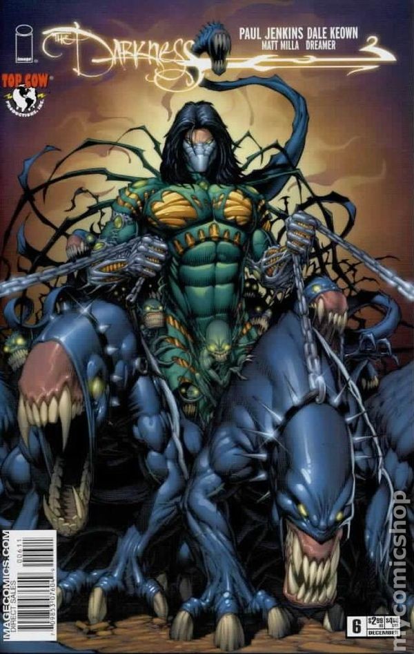 Darkness #6 VG 2003 immagine stock basso grado
