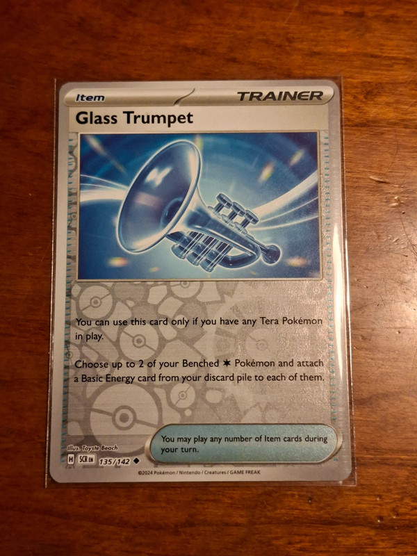 Carta Glass Trumpet 135/142 - Pokémon TCG