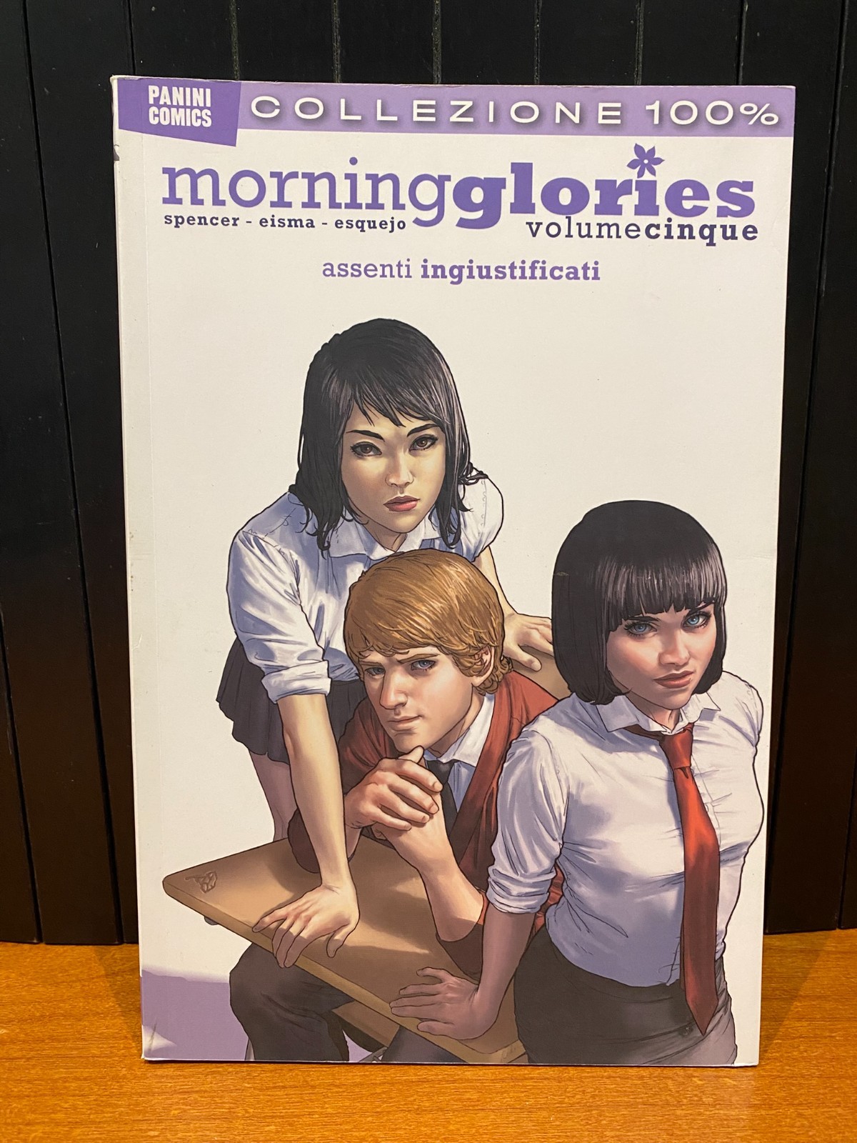 100% PANINI COMICS: MORNING GLORIES 5 ASSENTI EDIZIONE PANINI 2014