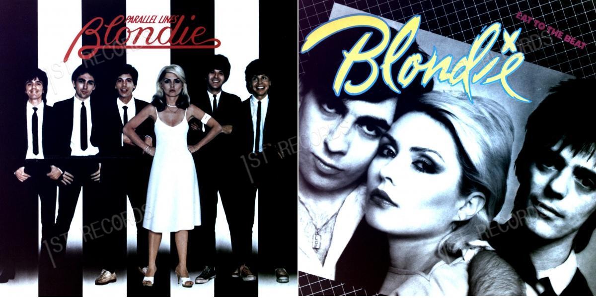 2 x Blondie Vinyl LP Sammlung VG/VG+ .