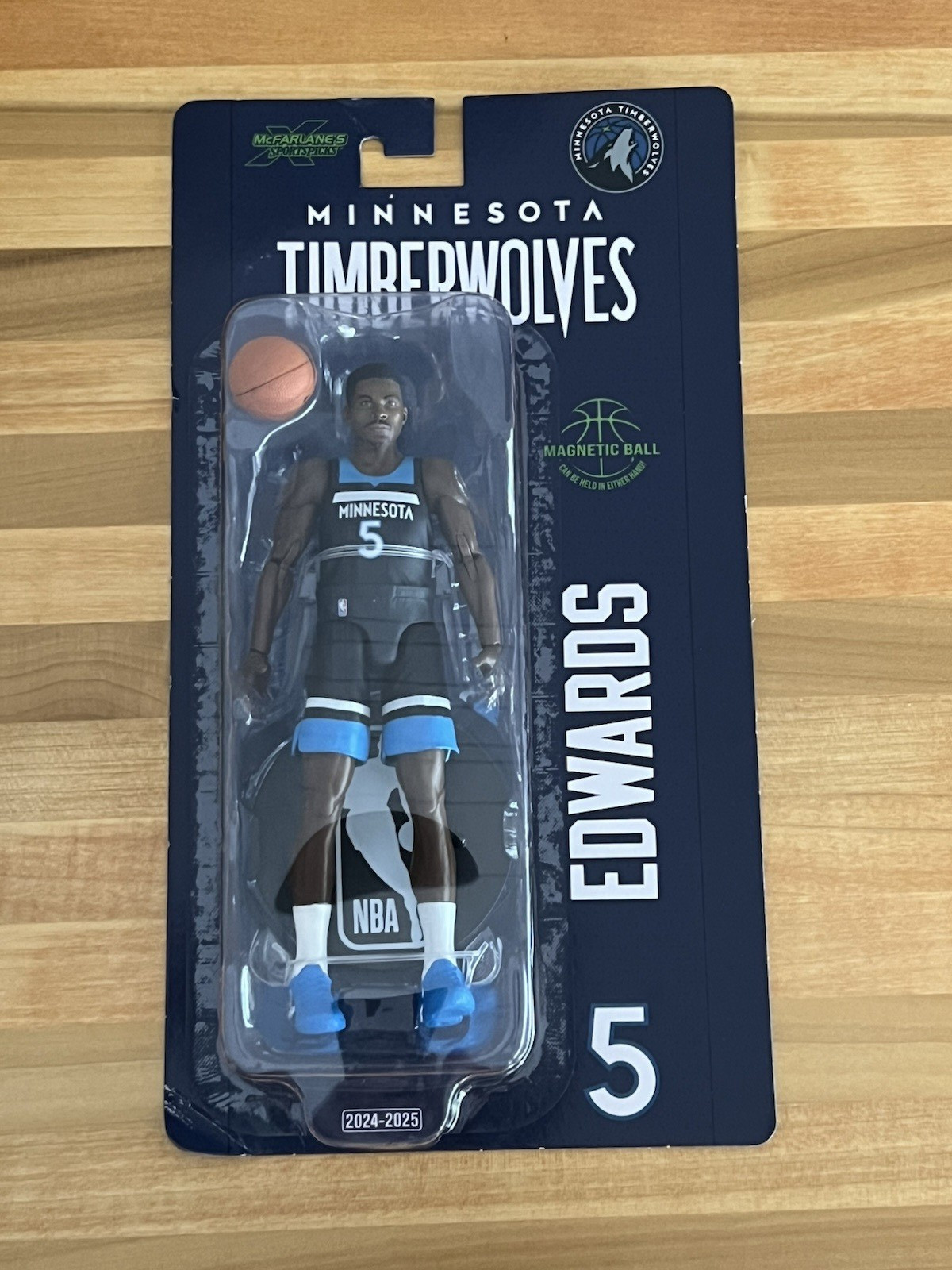 McFarlane's Sports Picks Anthony Edwards Timberwolves Articulate Figure 2026