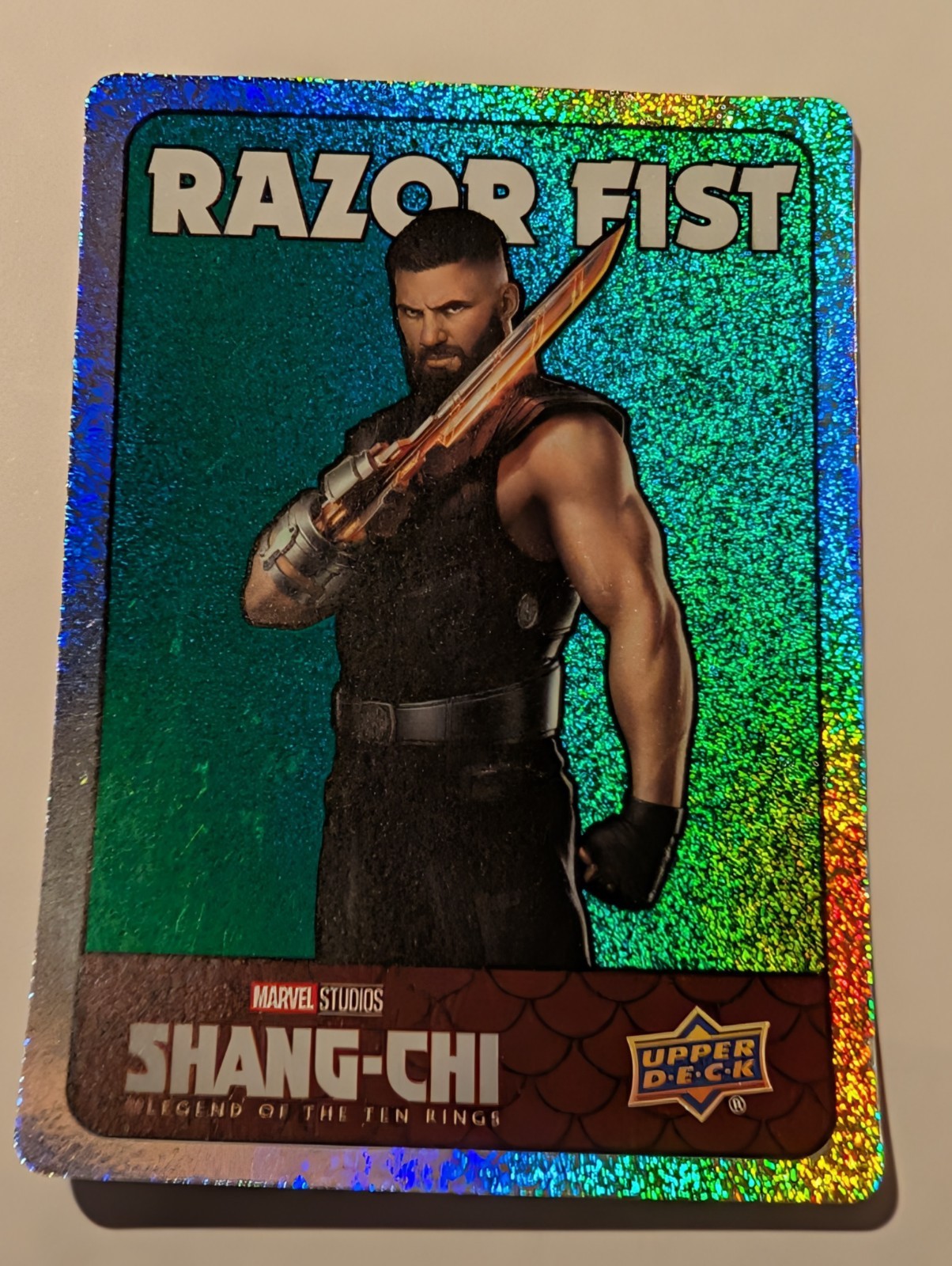 Adesivi Shang-Chi Spectromatic (Upper Deck, 2022) #SS-27