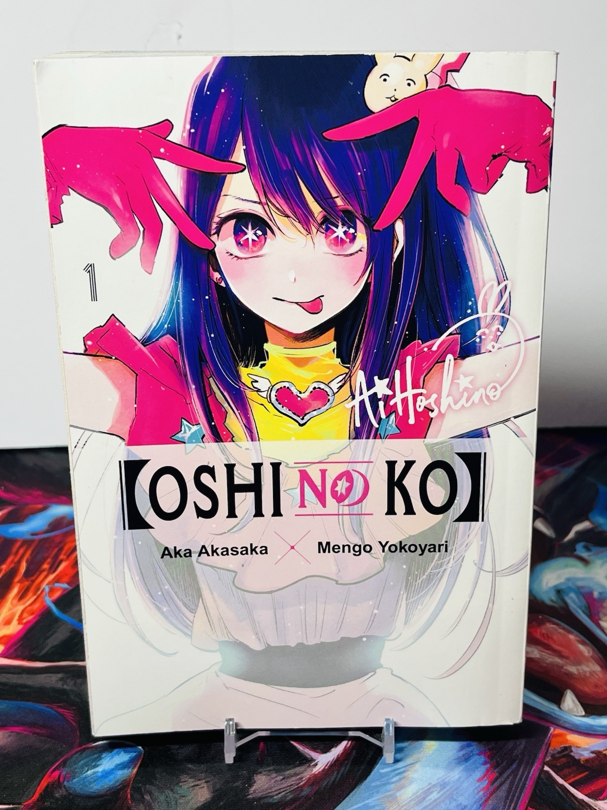Oshi No Ko Manga Volume 1 Yen Press 1° Edizione Stampa Copertina Morbida